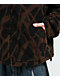 Vitriol Oath Black & Brown Boxy Tech Fleece Jacket - Thumbnail image 6 of 7
