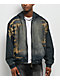 Vitriol Oblivion Blue Wash Hooded Denim Boxy Jacket - Thumbnail image 3 of 7