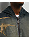 Vitriol Oblivion Blue Wash Hooded Denim Boxy Jacket - Thumbnail image 4 of 7