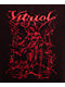 Vitriol Rae Dark Red Wash Oversized T-Shirt - Thumbnail image 2 of 2
