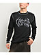 Vitriol Rebuff Black Thermal Long Sleeve T-Shirt - Thumbnail image 1 of 4