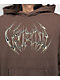 Vitriol Rebuff Brown Hoodie - Thumbnail image 3 of 4