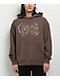 Vitriol Rebuff Brown Hoodie - Thumbnail image 1 of 4