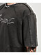 Vitriol Reckoning Grey Wash Boxy T-Shirt - Thumbnail image 4 of 7