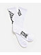 Vitriol Rectify White Crew Socks - Thumbnail image 1 of 2