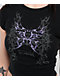 Vitriol Reina Black Crop T-Shirt - Thumbnail image 3 of 5