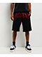 Vitriol Resist Black Sweat Shorts - Thumbnail image 1 of 4