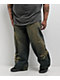 Vitriol Respawn Embroidered Blue Wash Ultra Wide Jeans - Thumbnail image 3 of 9