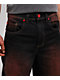 Vitriol Riddle Black Wash Loose Fit Skate Shorts - Thumbnail image 5 of 6
