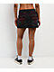 Vitriol Rose Abyss Black Wash Mini Skirt - Thumbnail image 1 of 6