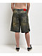 Vitriol Rowenna Butterfly Blue Wash Denim Shorts - Thumbnail image 2 of 6
