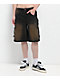 Vitriol Rowenna Gothic Black Wash Denim Shorts - Thumbnail image 1 of 6