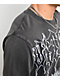 Vitriol Savior Charcoal Wash Long Sleeve T-Shirt - Thumbnail image 4 of 4