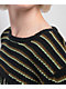 Vitriol Scarlet Black Shrug Crop Tank Top Set - Thumbnail image 4 of 4