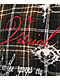 Vitriol Scorned Long Sleeve Black & Brown Flannel Crop Zip Shirt - Thumbnail image 5 of 7