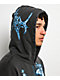 Vitriol Shadowlands Black Wash Crop Zip Hoodie - Thumbnail image 8 of 10