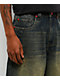 Vitriol Siphon Blue Wash Ultra Wide Denim Shorts - Thumbnail image 4 of 8