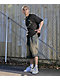 Vitriol Siphon Blue Wash Ultra Wide Denim Shorts - Thumbnail image 8 of 8