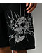 Vitriol Siphon Descend Black Ultra Loose Denim Shorts - Thumbnail image 3 of 5