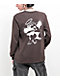 Vitriol Skull Cherub Brown Long Sleeve T-Shirt - Thumbnail image 1 of 3