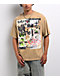 Vitriol Stain Sand Brown Wash T-Shirt - Thumbnail image 1 of 4