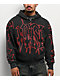 Vitriol Stud Black Wash Crop Zip Hoodie - Thumbnail image 3 of 6