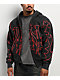 Vitriol Stud Black Wash Crop Zip Hoodie - Thumbnail image 1 of 6