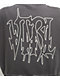 Vitriol Stud Grey Wash Boxy Zip Hoodie - Thumbnail image 4 of 9