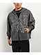Vitriol Stud Grey Wash Boxy Zip Hoodie - Thumbnail image 1 of 9