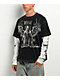 Vitriol Summoned Black Wash & White 2fer Long Sleeve T-Shirt - Thumbnail image 1 of 7