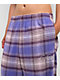 Vitriol Summoned Light Purple Plaid Lounge Pants - Thumbnail image 3 of 6