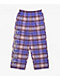 Vitriol Summoned Light Purple Plaid Lounge Pants - Thumbnail image 6 of 6