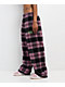 Vitriol Summoned Pink & Black Plaid Lounge Pants - Thumbnail image 4 of 4
