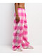 Vitriol Summoned Pink Plaid Lounge Pants - Thumbnail image 4 of 4
