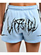 Vitriol Tessa Sigil Baby Blue Sweat Shorts - Thumbnail image 3 of 6