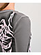 Vitriol Theo Grey Thermal Long Sleeve Crop T-Shirt - Thumbnail image 5 of 6