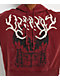 Vitriol Thunder Brown Wash Crop Zip Hoodie - Thumbnail image 3 of 6