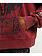 Vitriol Thunder Brown Wash Crop Zip Hoodie - Thumbnail image 4 of 6