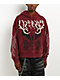 Vitriol Thunder Brown Wash Crop Zip Hoodie - Thumbnail image 1 of 6