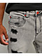 Vitriol Trench Grey Wash Skinny Flare Jeans - Thumbnail image 3 of 6