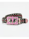 Vitriol Twin Skulls Rhinestone Black Belt - Thumbnail image 1 of 2