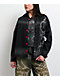 Vitriol Unravel Black Wash Woven Long Sleeve Button Up Shirt - Thumbnail image 5 of 5