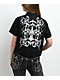 Vitriol Valerie Black Crop Zip Short Sleeve Shirt - Thumbnail image 2 of 3