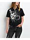 Vitriol Valerie Black Crop Zip Short Sleeve Shirt - Thumbnail image 1 of 3