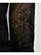 Vitriol Verona Goth Black Wash Low Rise Jeans - Thumbnail image 5 of 6