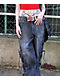 Vitriol Verona Tie Me Knot Black Wash Jeans - Thumbnail image 3 of 7