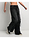 Vitriol Verona Tie Me Knot Black Wash Jeans - Thumbnail image 1 of 7