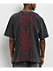 Vitriol Vertebrae Black T-Shirt - Thumbnail image 2 of 5