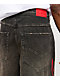 Vitriol Void Angel Ultra Wide Leg Black Jeans - Thumbnail image 6 of 8