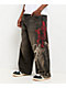 Vitriol Void Angel Ultra Wide Leg Black Jeans - Thumbnail image 1 of 8